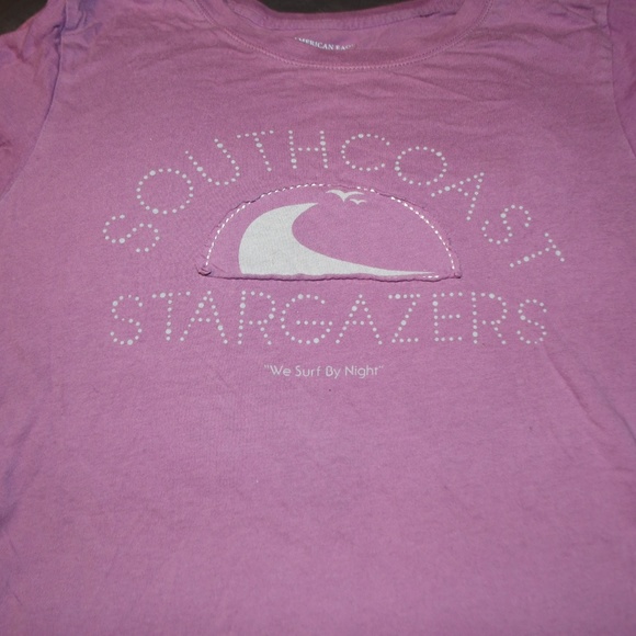 American Eagle Small/P Surf T-Shirt - Picture 2 of 2